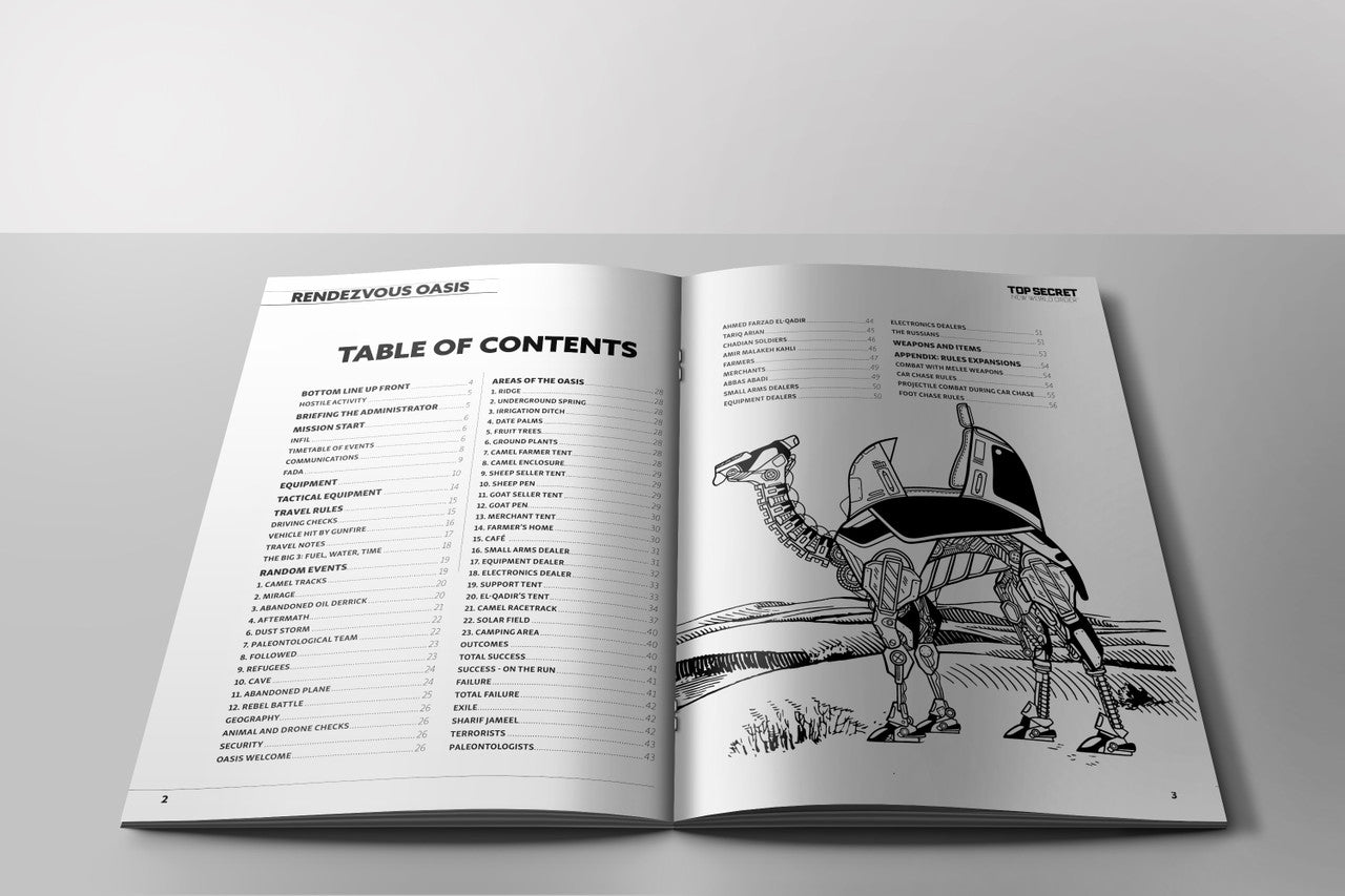 e| Top Secret: Rendezvous Oasis