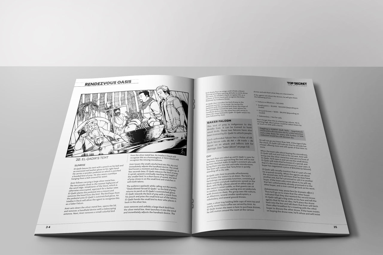 e| Top Secret: Rendezvous Oasis